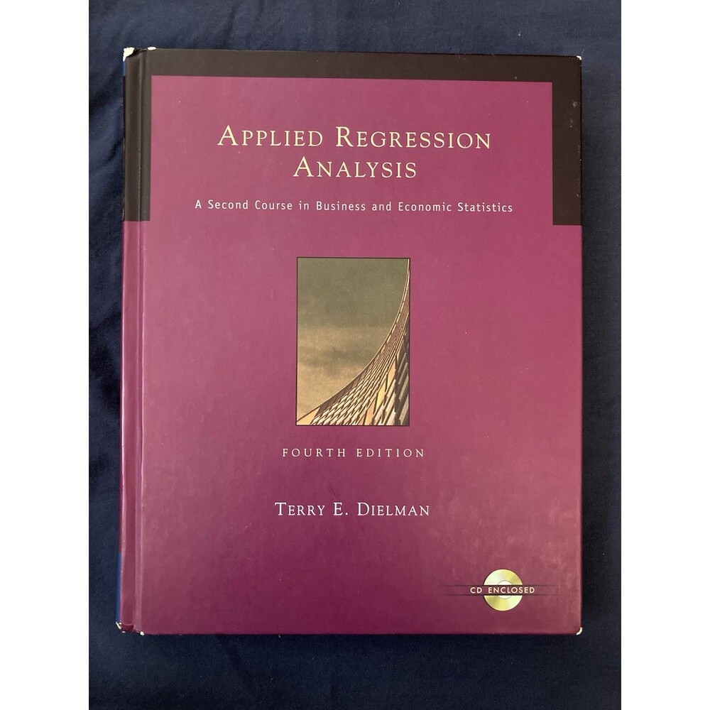 Applied Regression Analysis Fourth Edition By Terry E. Dielman